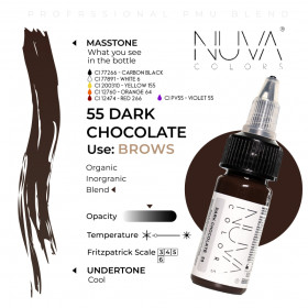 Nuva Colors - 55 Dark Chocolate 15ml