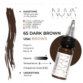 Nuva Colors - 65 Dark Brown 15ml