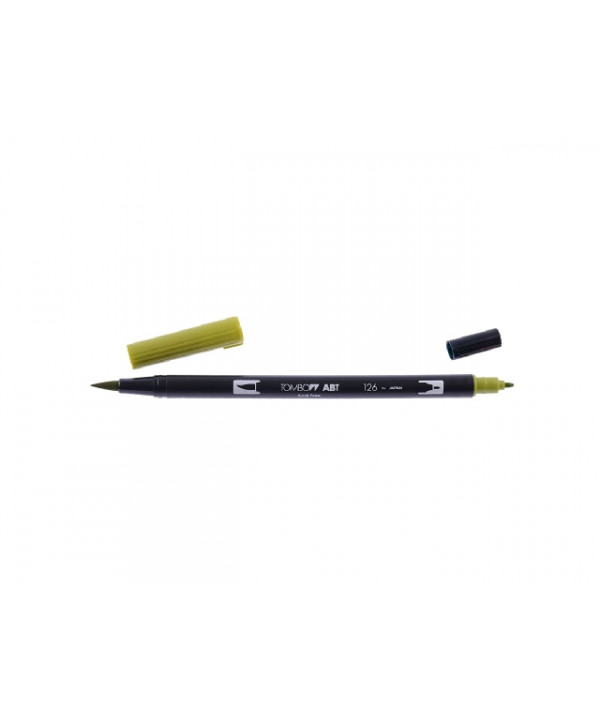 126 Light Olive - Tombow Dual Brush Pen