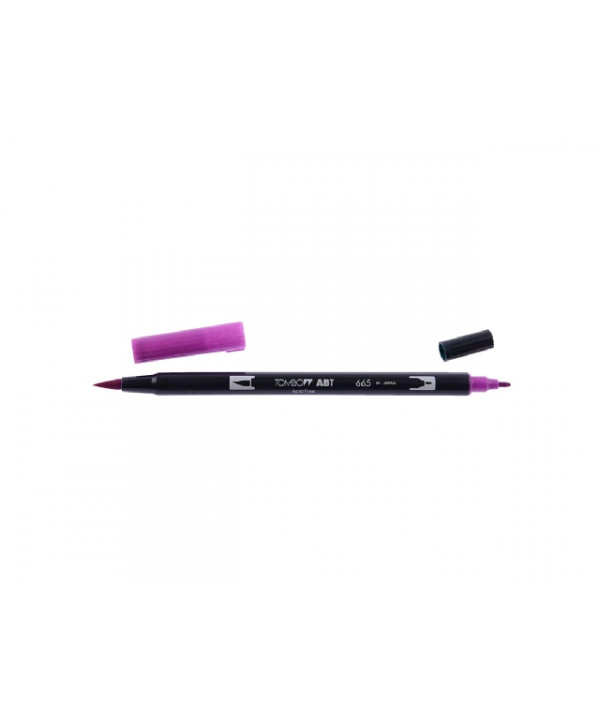 665 Purple - Tombow Dual Brush Pen
