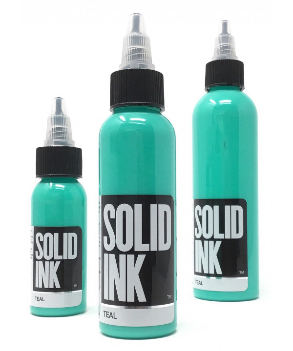 	 Solid Ink Artistic Colors - Teal