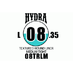 Hydra Needles Textured Round Liners Medium Tight 08