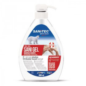 Igienizzante mani in gel SANITEC 600 ml