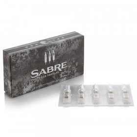 Sabre Cartridges 3 Round Liner Long Taper 0,30 - 50pz