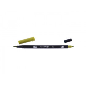 126 Light Olive - Tombow Dual Brush Pen