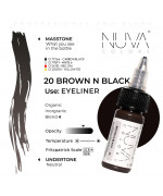 Nuva Colors PMU- 20 Brown N Black 15ml