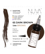 Nuva Colors PMU - 65 Dark Brown 15ml